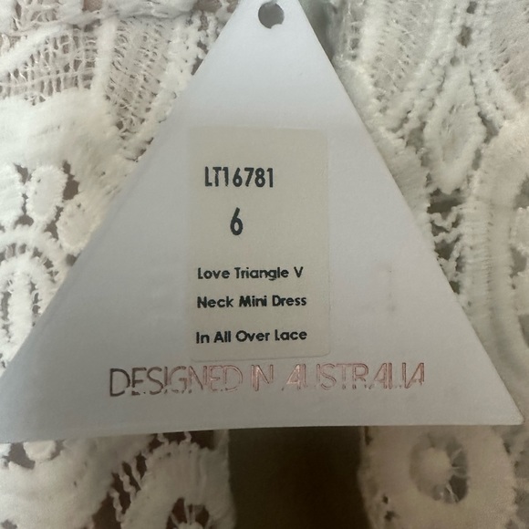 White Lace Dress - Picture 8 of 9